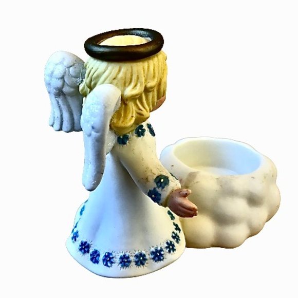 PartyLite Angel Votive Tealight Candle Holder Lot of 2 DAMAGED - Picture 3 of 16